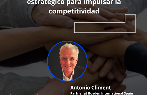 26 NOV Desayuno Masterclass: El liderazgo como eje estratégico para impulsar la competitividad